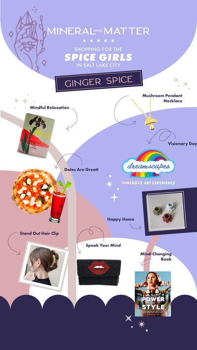 Spice Girls Holiday Gift Guide Featuring Ginger Spice