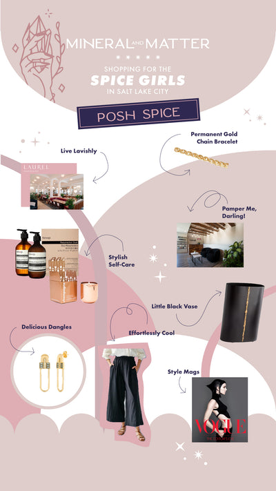 Spice Girls Holiday Gift Guide Featuring Posh Spice