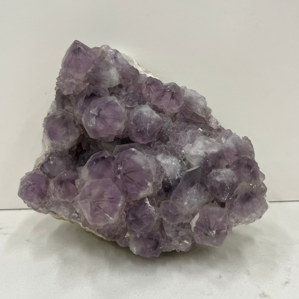 Specimen Cactus Amethyst Spirit Quartz Cluster – Mineral and Matter