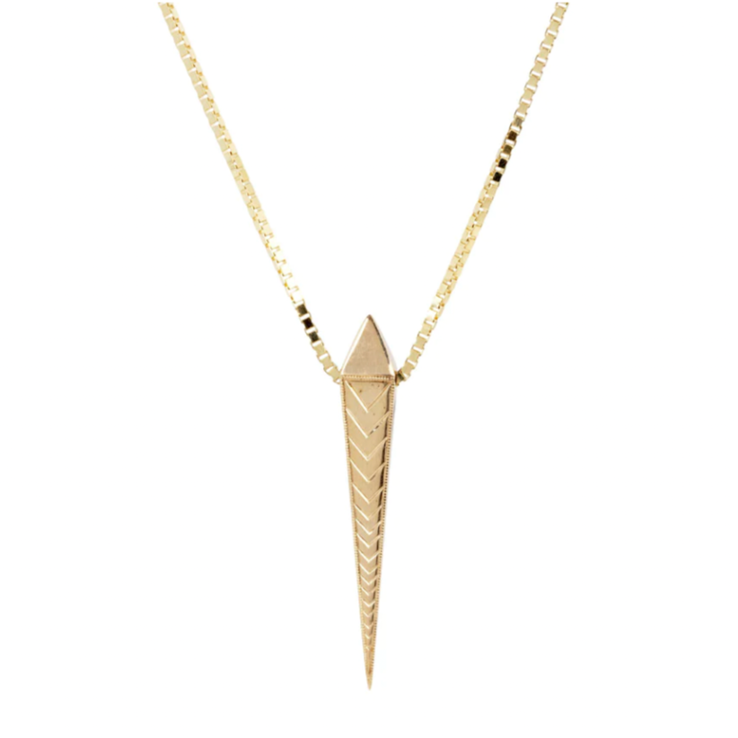 Androgynous Arrowhead shops Necklace